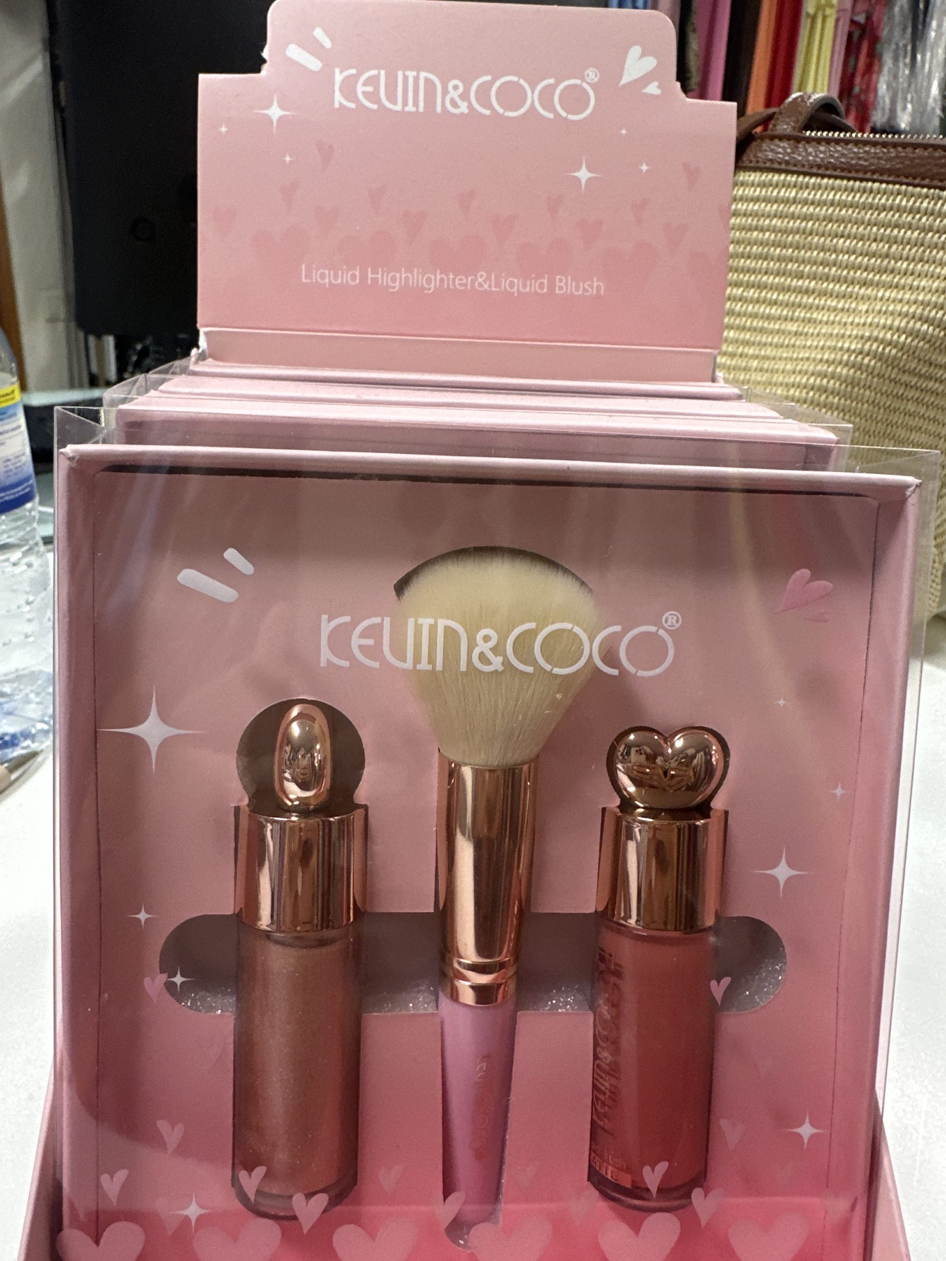 KIT ILUMINADOR E BLUSH LIQUIDO